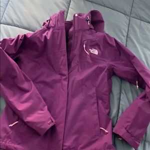 Never worn north face triclimate jacket!